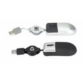 3D Super Mini Optical USB Mouse w/ Retractable Cord